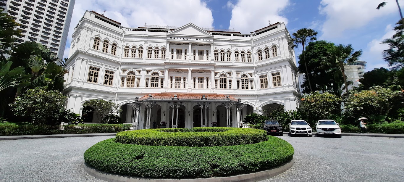 Le Raffles Hotel à Singapour. Photo  © Daniel Desjardins