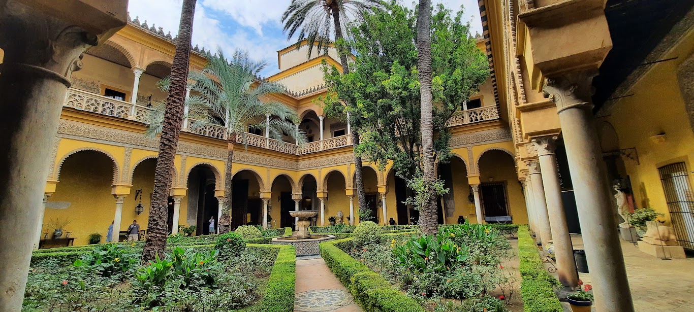 Palacio de la Dueñas, Séville, Andalousie, Espagne. Photo  © Daniel Desjardins