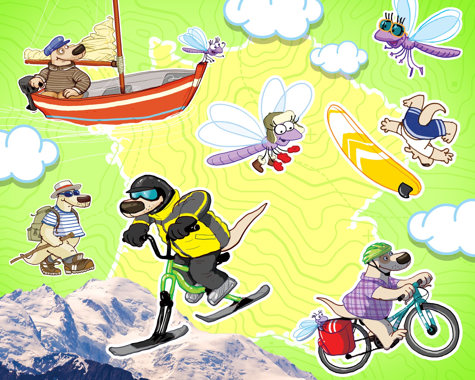 Petite géographie de la France - mon premier guide de voyage