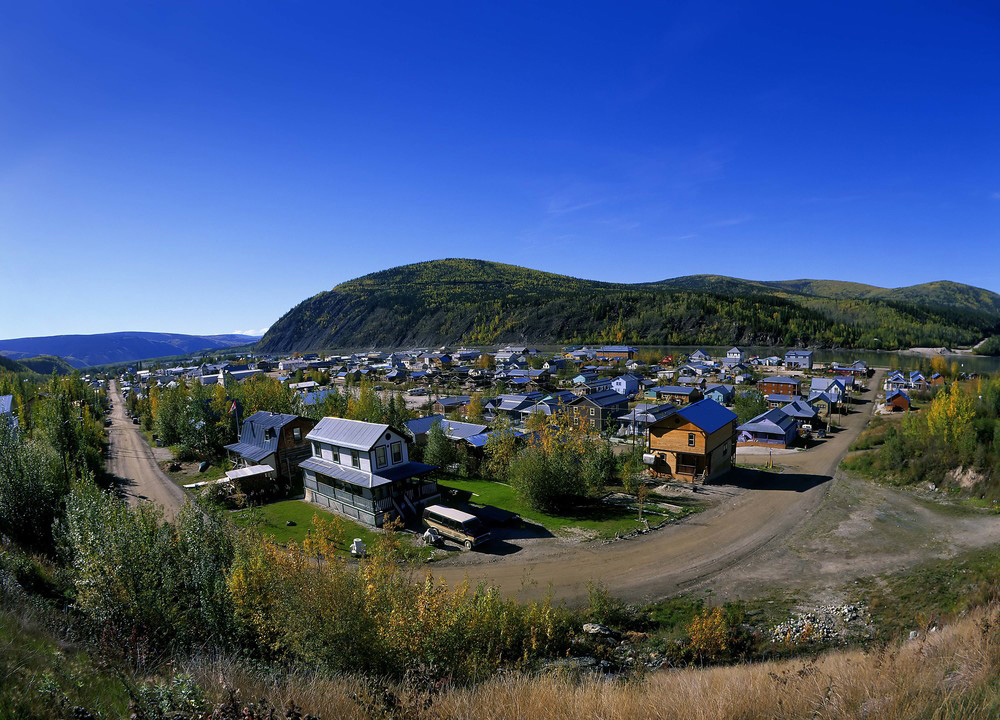 La ville de Dawson City, au Yukon | © Dreamstime.com/Josefhanus,