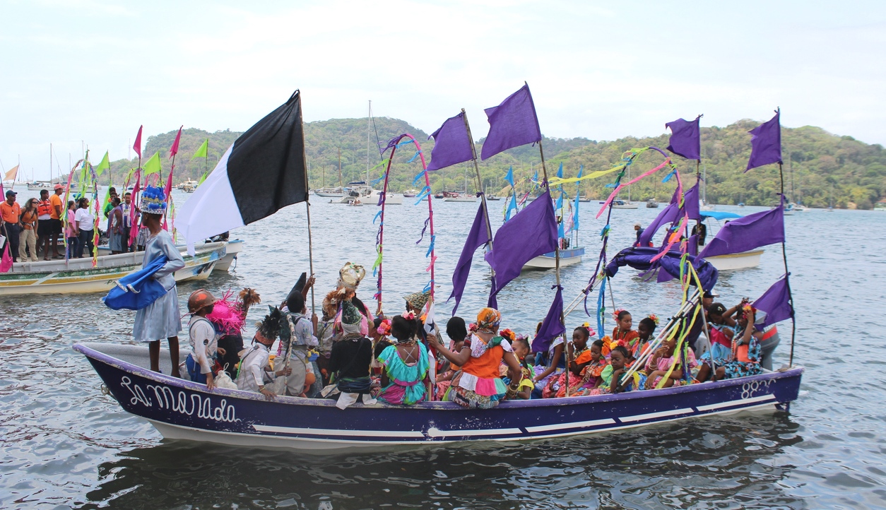 Le carnaval Congo à Portobello, Panama.  © istock / Gemma Moore