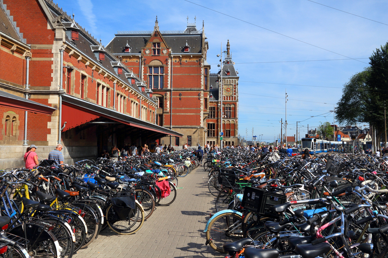 La combinaison train-vélo aux Pays-Bas