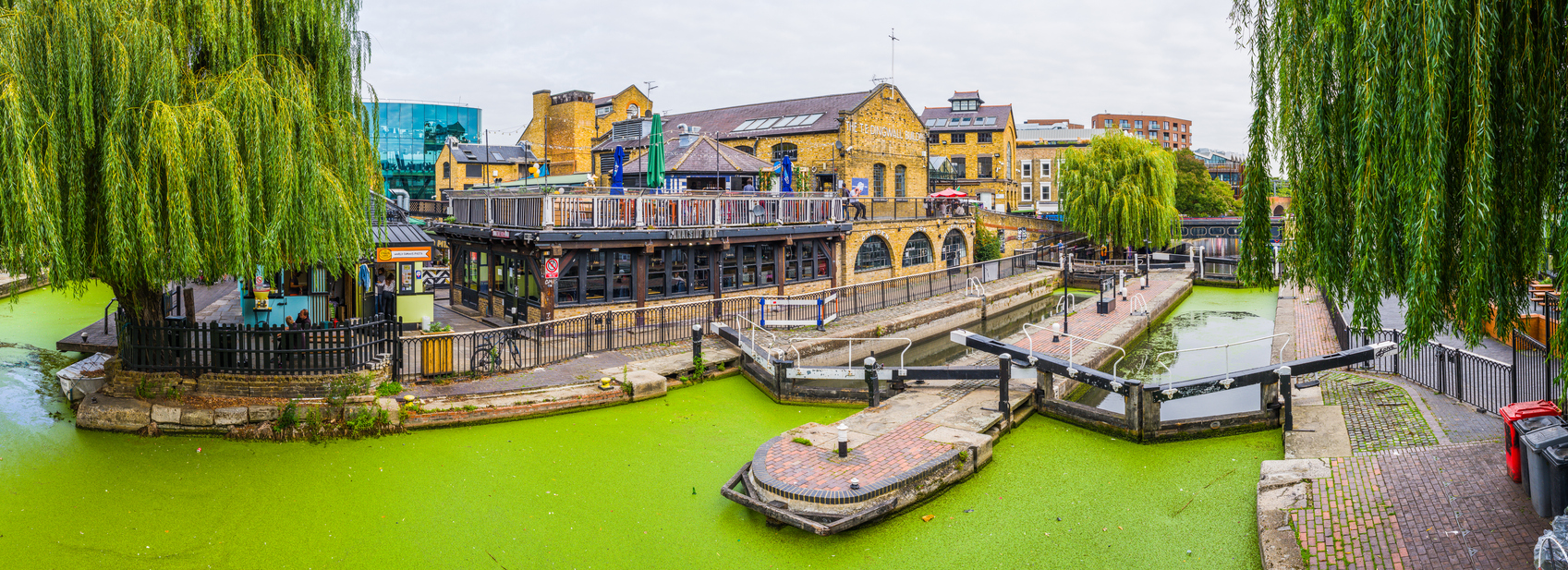 La Camden Lock, une écluse sur le Regent's Canal située à Camden, Londres. © iStock / fotoVoyager