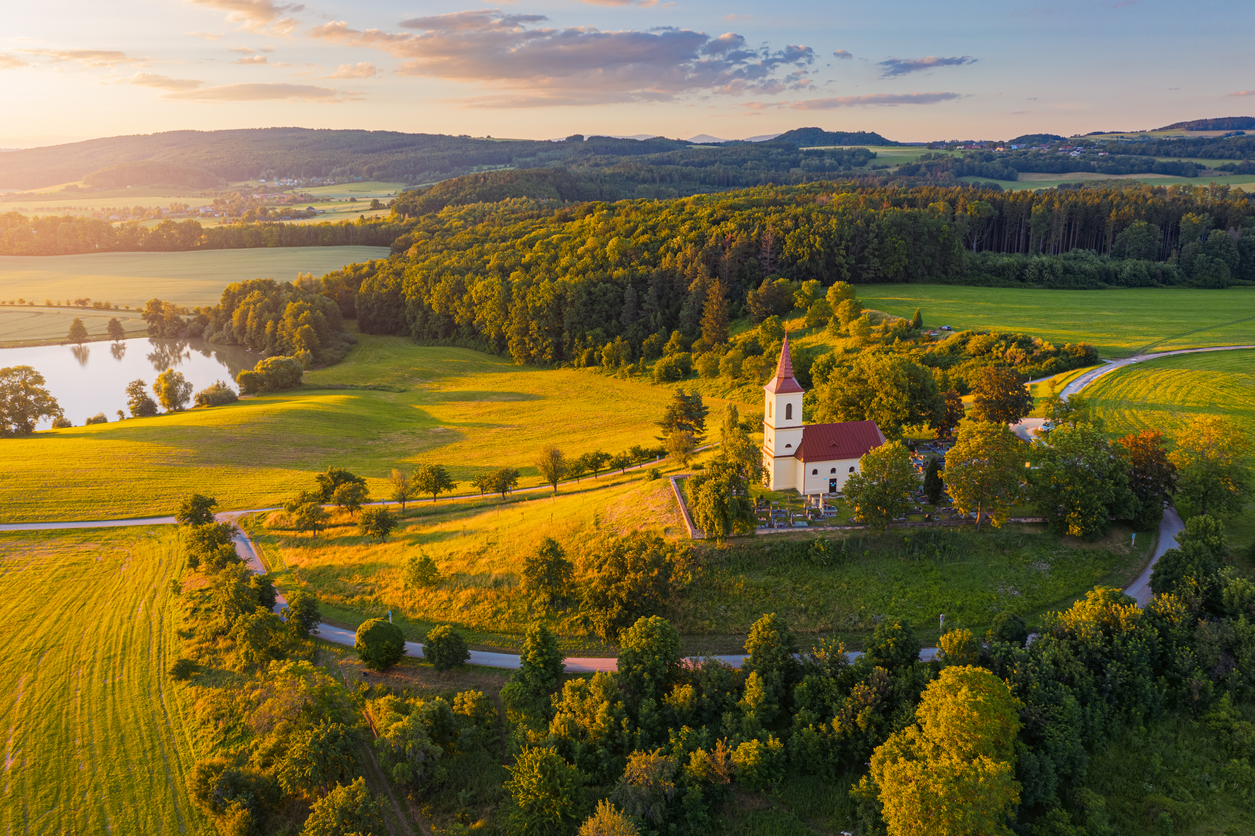 Bysicky, un village en Tchéquie. ©  iStock / David Jancik