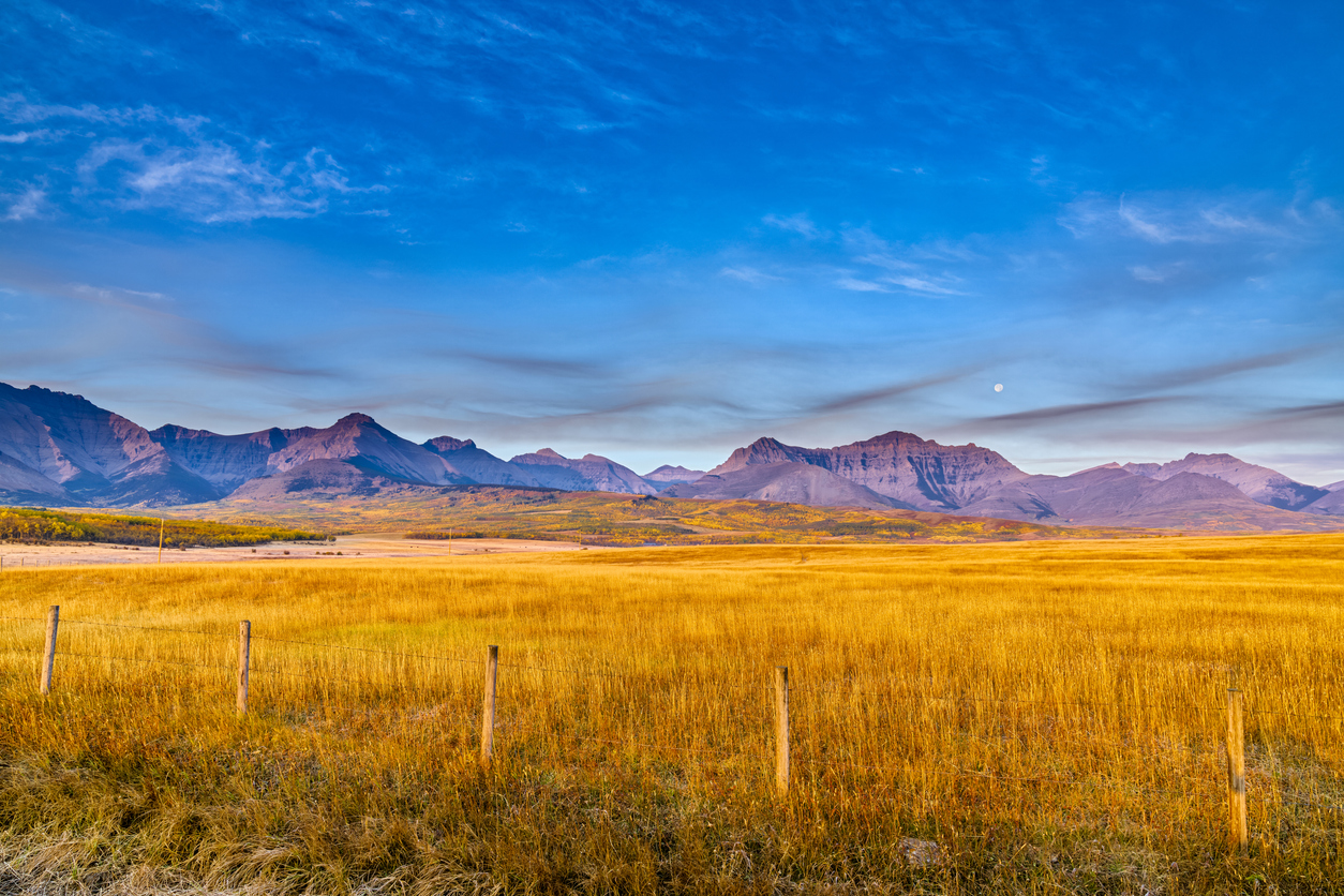 La province canadienne de l'Alberta.  © iStock / Don White