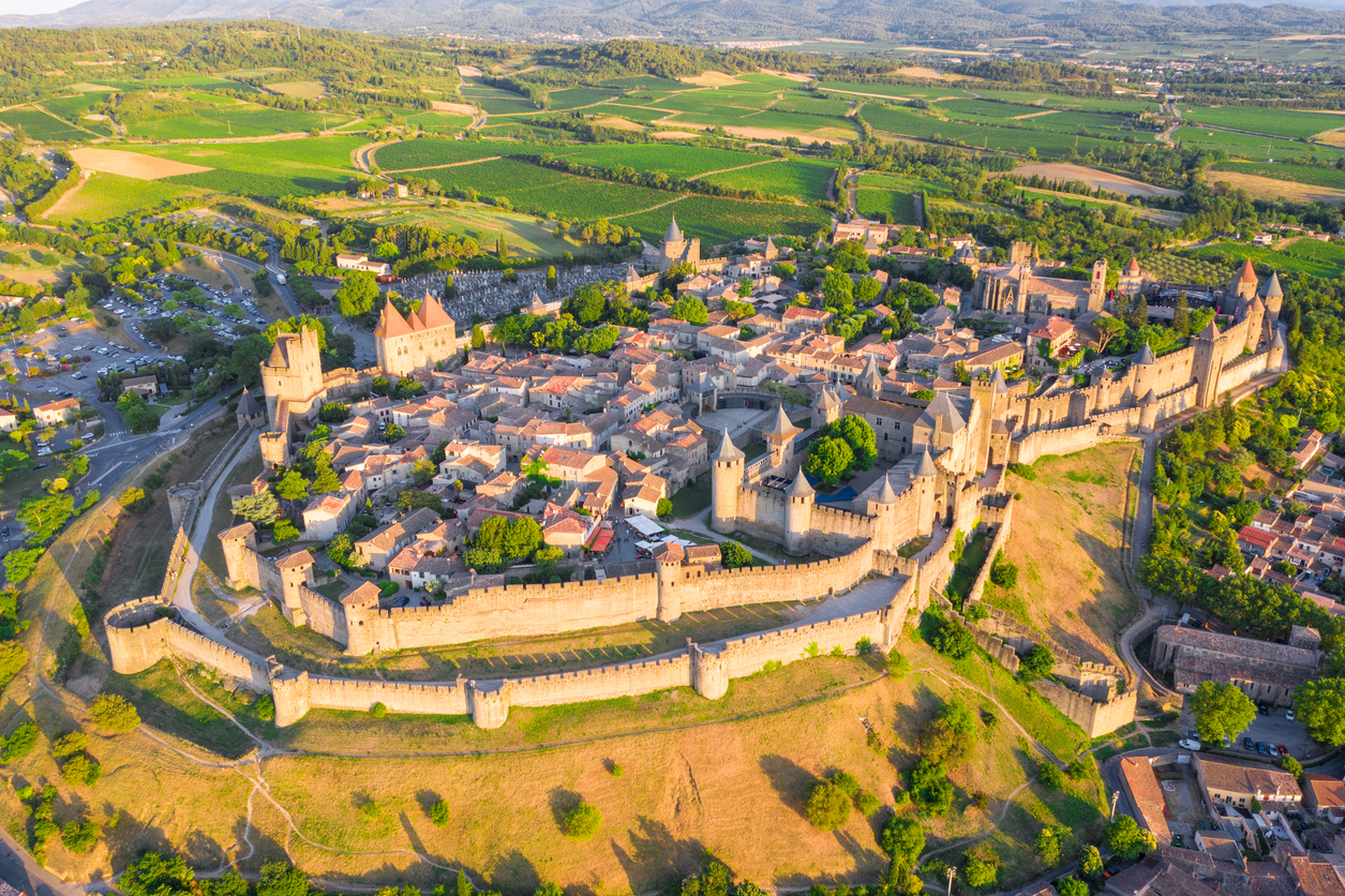 Le siège de Carcassonne par les croisés