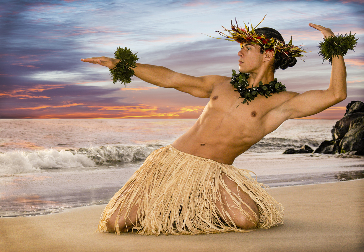 Hawaii, danseur de Hula  © iStock / Gunther Fraulob