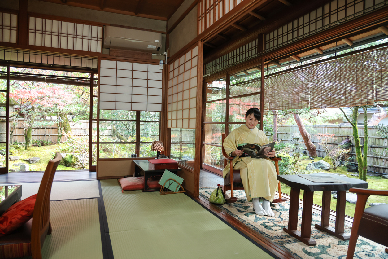 Hébergement traditionnel au Japon © iStock / joka2000