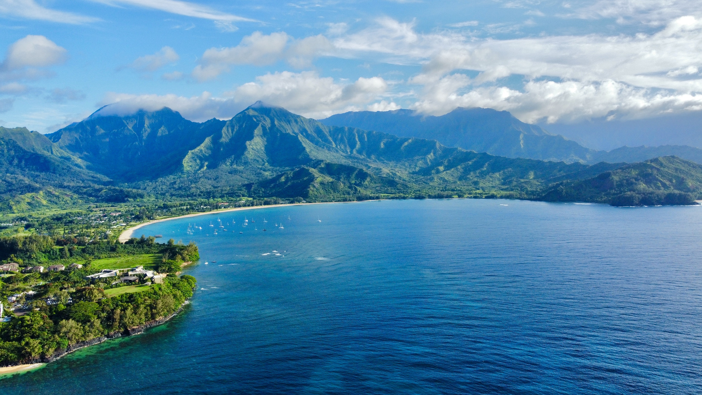 L'île de Kauai à Hawaii.  © iStock / Dougberry
