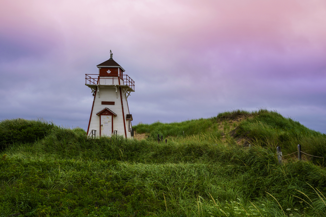 Phare de Covehead Harbour à York, parc national de l’Île-du-Prince-Édouard, Canada © iStock / Sanghwan Kim