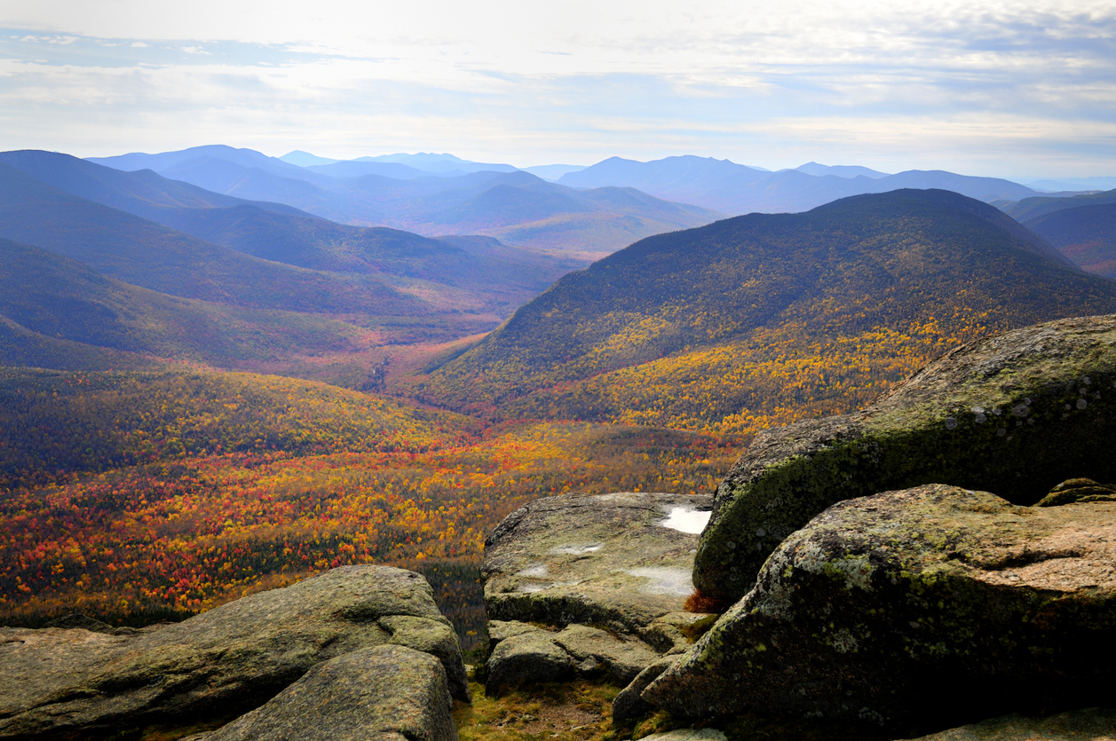 48 sommets de plus de 1 220 m au New Hampshire
