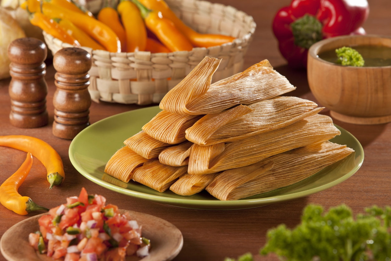 Tamales, spécialité gastronomique mexicaine.  © iStock / MiguelMalo