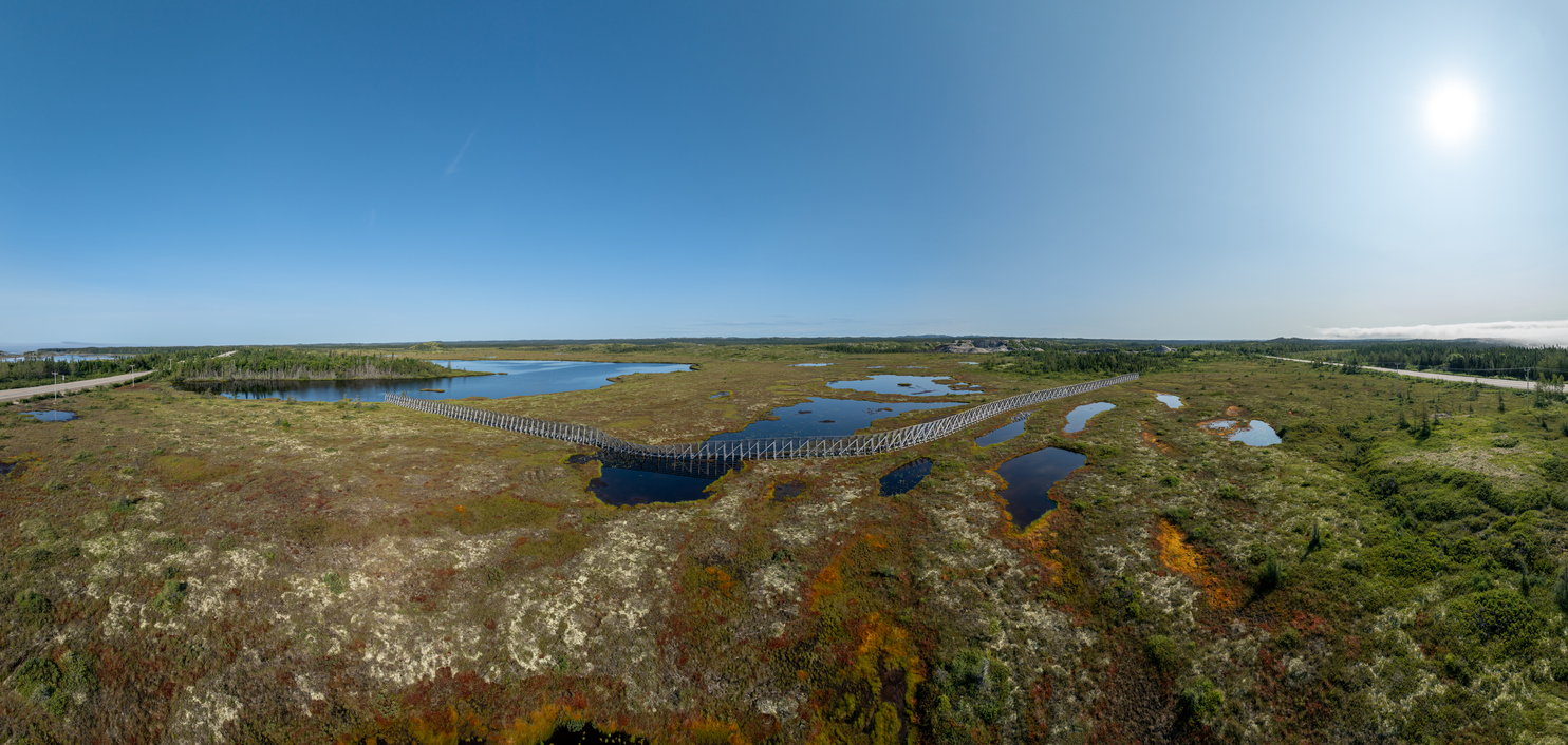 Des clôtures à neige pour protéger la route 138 sur la Côte-Nord au Québec © iStock / Onfokus