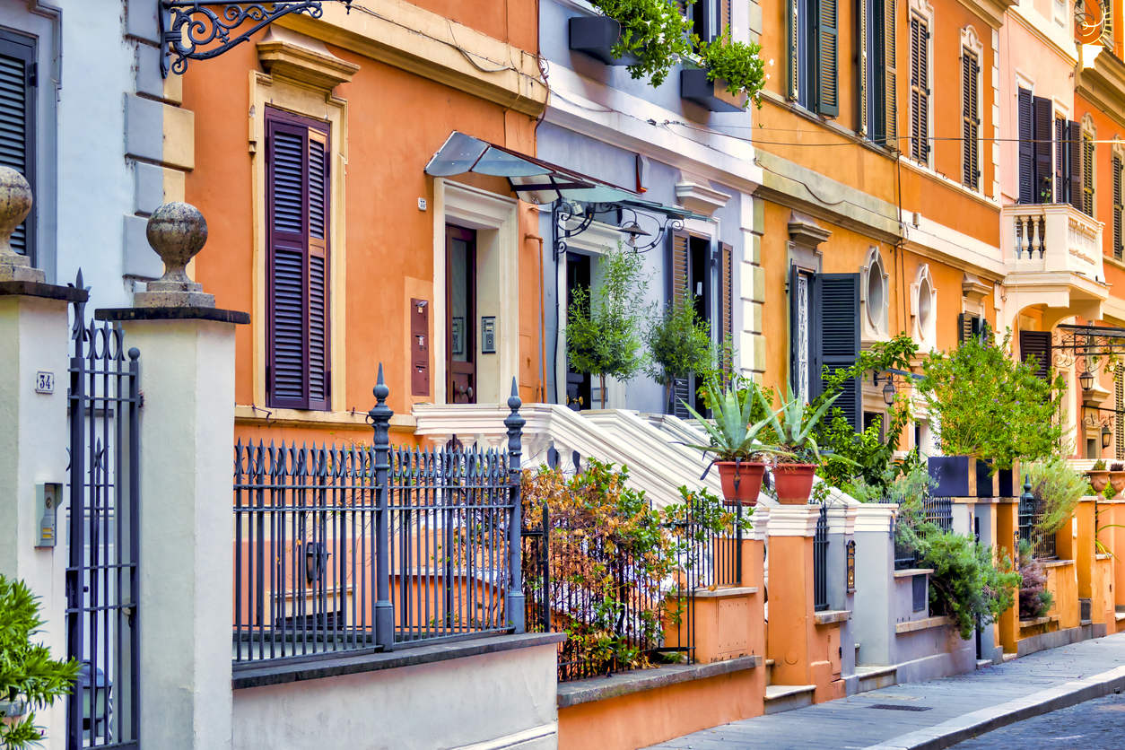 La Via Bernardo Celentano à Rome, la Piccola Londra. © iStock / only_fabrizio