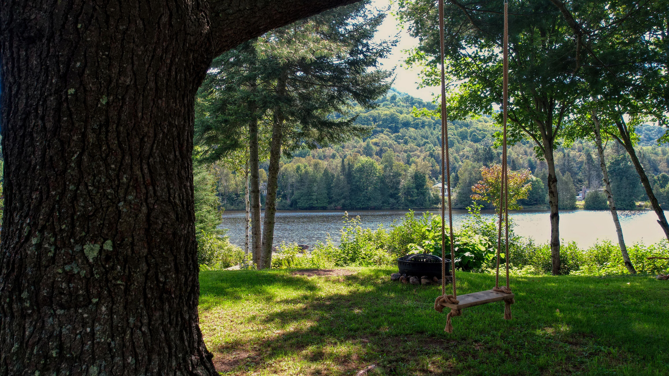Paysage naturel à Huberdeau, une municipalité que traverse le parc du Corridor aérobique © iStock / Morin-Heights