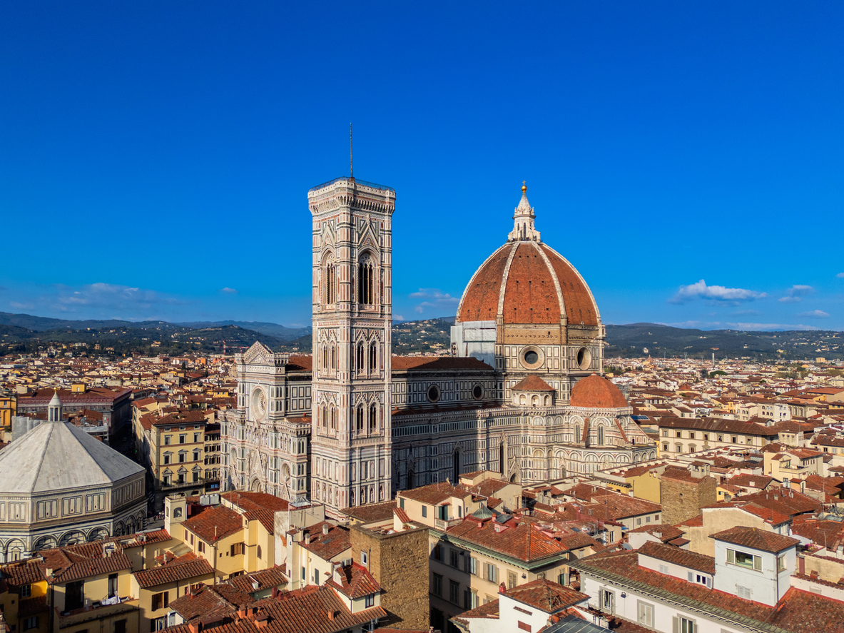 Le Duomo (cathédrale) de Florence, Italie. © iStock / Fani Kurti
