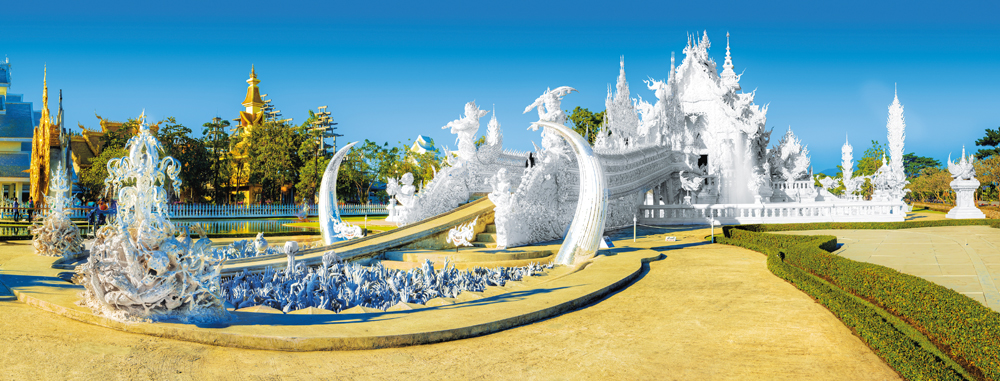Le « temple blanc » de Chiang Rai