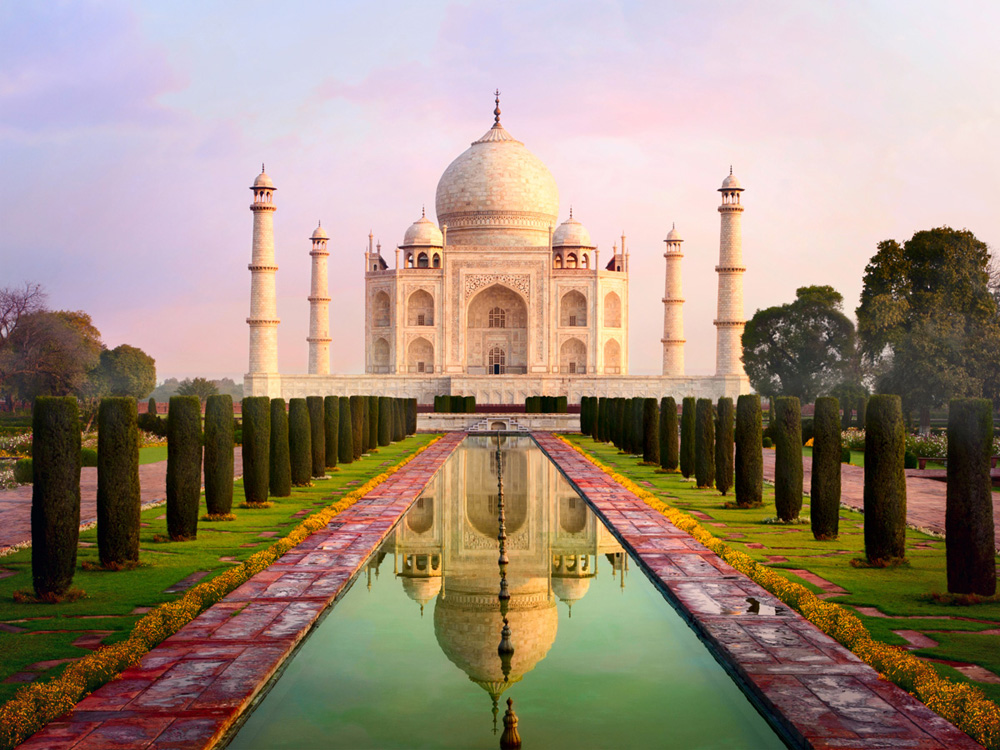 Le Taj Mahal - Patrimoine Mondial