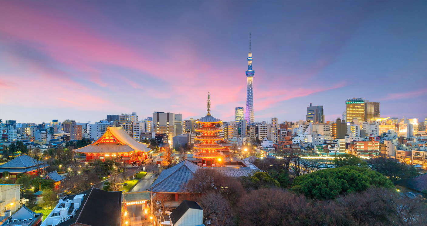 Tokyo, une métropole desservie par plusieurs des compagnies de l'alliance Oneworld, et qu'on peut rejoindre en utilisant les points Avios. © iStock / f11photo