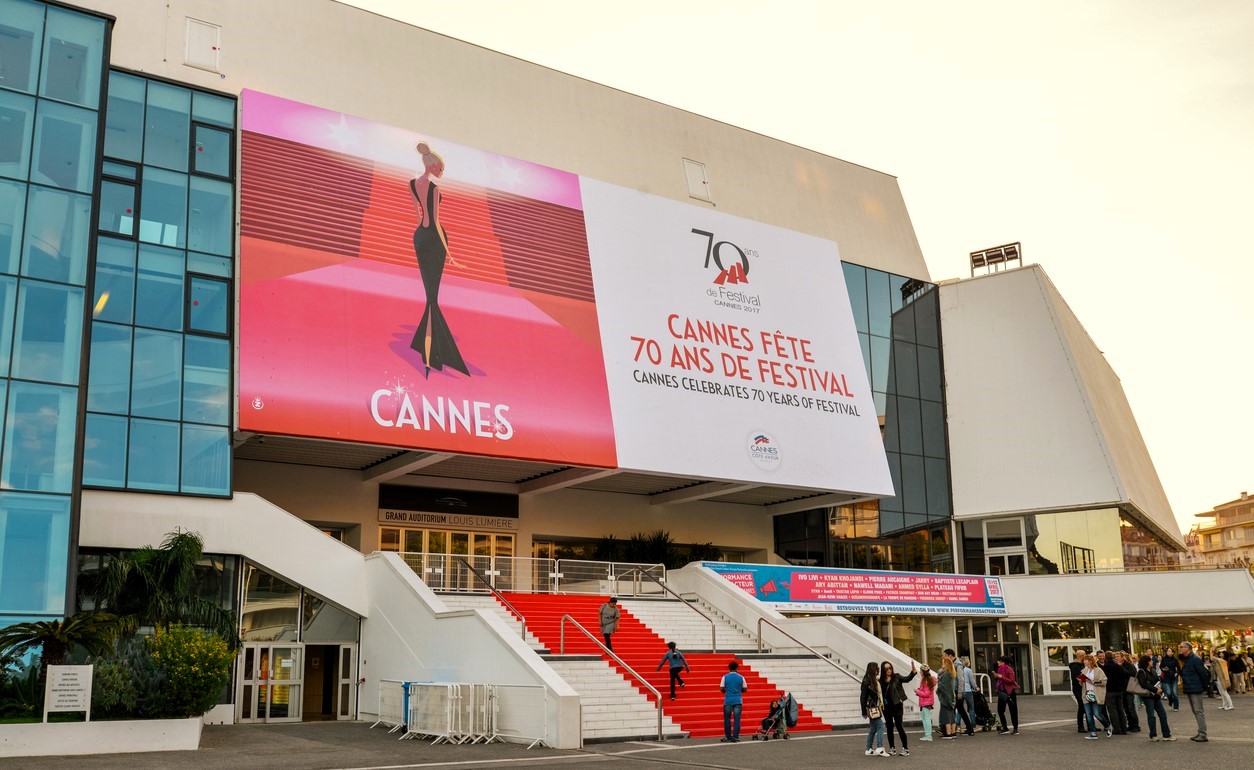 Grand Auditorium Louis lumière à Cannes, Provence Côte d'Azur, France © iStock / tashka2000
