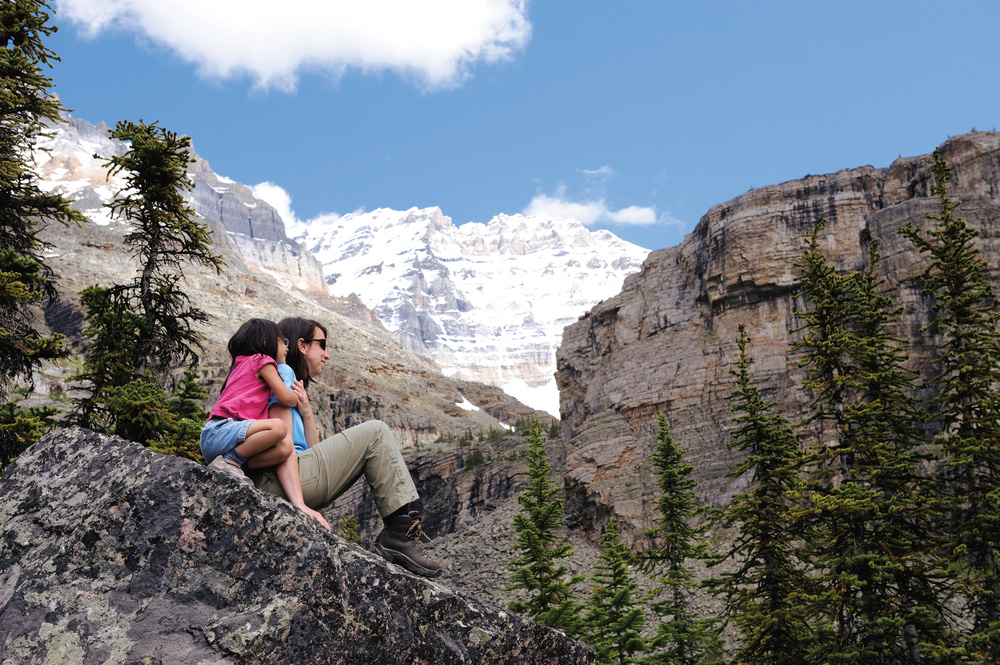 Les Rocheuses canadiennes en famille