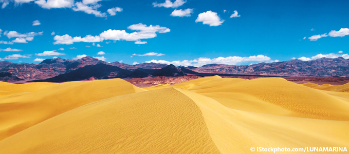 La vallée de la Mort en Californie