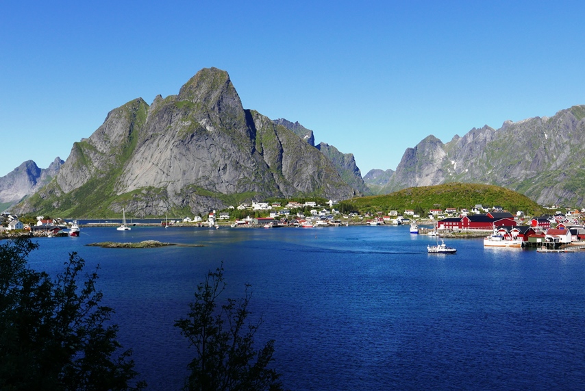 Paysage des îles Lofoten, Norvège. Photo  © Marc Rigole