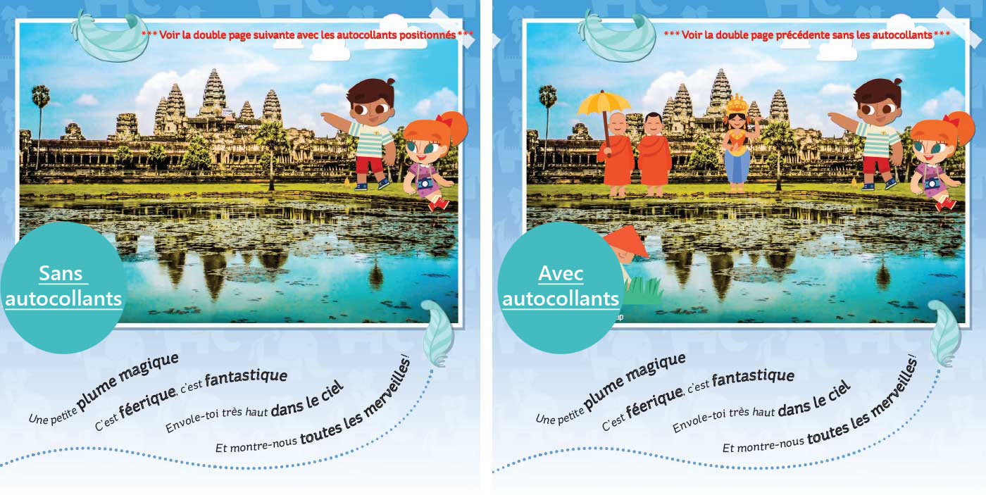 Lulu, Lila et la plume qui plane - une initiation au voyage