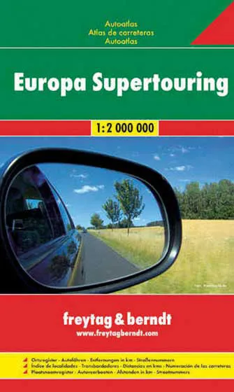 Atlas de L’europe - Europe Road Atlas