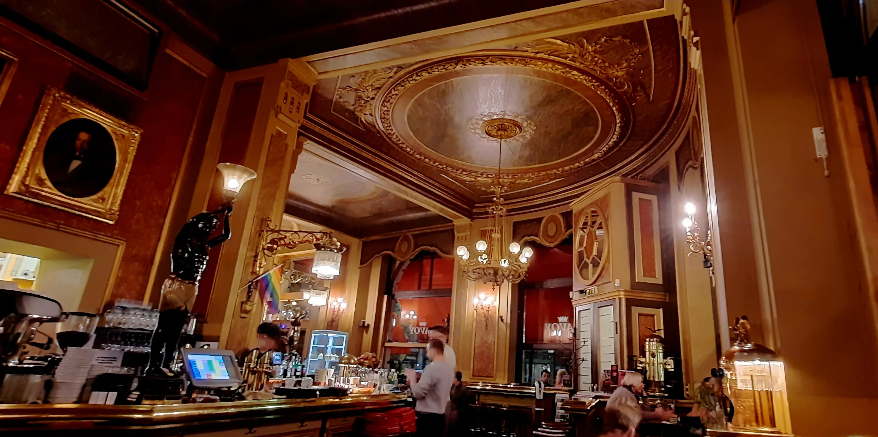 Le café Savoy à Vienne  © Daniel Desjardins