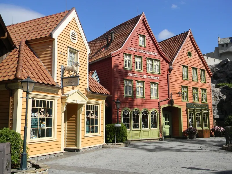 Le village norvégien à Epcot center, Disney World, Floride. Par Gind2005 -  CC BY-SA 3.0, https://commons.wikimedia.org/w/index.php?curid=22500986