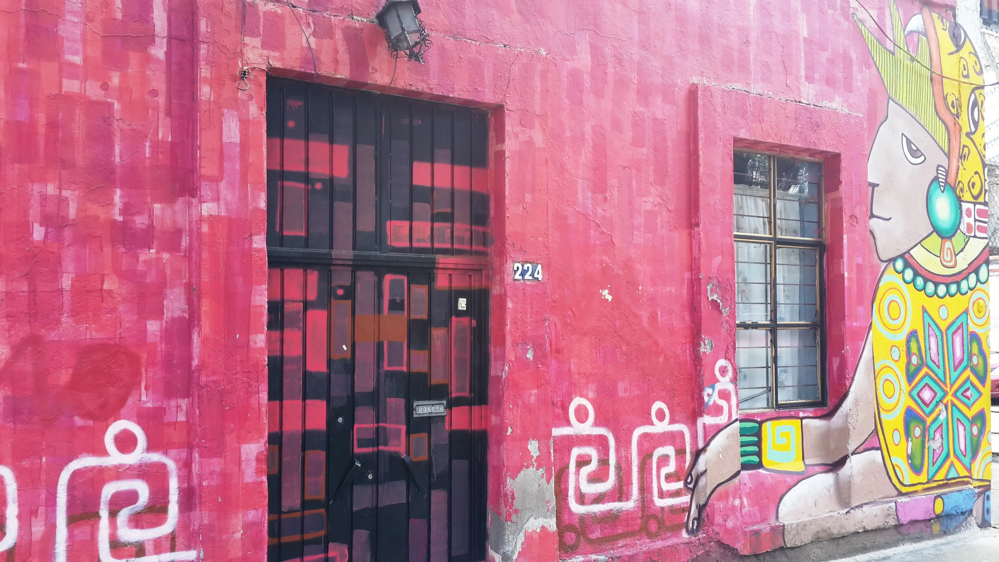 Une façade décorée à Mexico ©  Daniel Desjardins