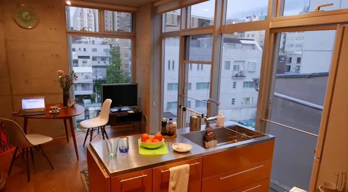 Appartement à Shinjuku, Tokyo, Japon © Marc Rigole
