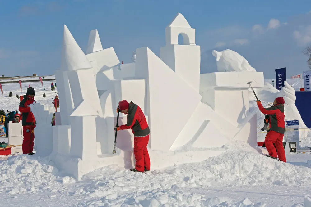 Le Carnaval dans la ville de Québec
Photo ©Philippe Renault