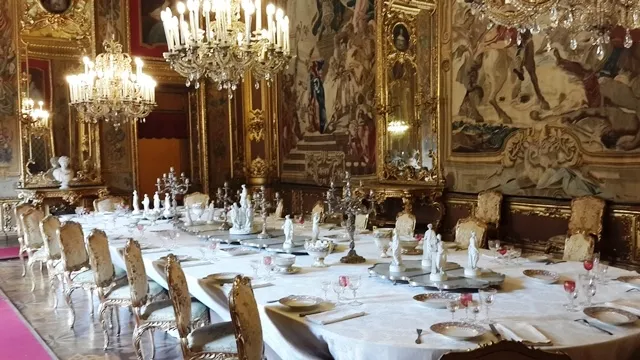 Salle à manger du Palais Royal de Turin, Piémont, Italie du Nord
© Daniel Desjardins