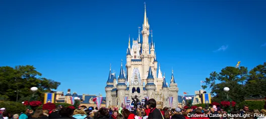 Cinderella Castle, le château de Cendrillon | © HarshLight - Flickr