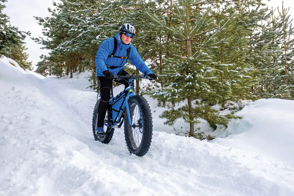 Fatbike au Québec © Dreamstime.com/Mikhail Melanin