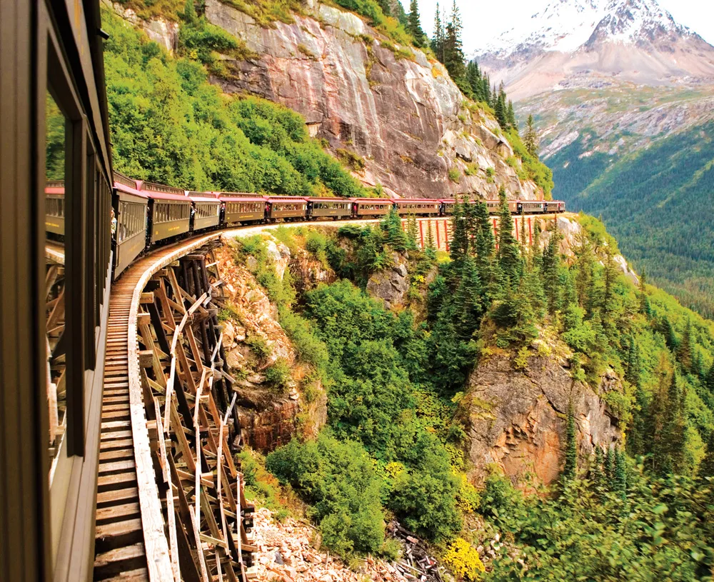 White Pass & Yukon Route Railroad. | © Dreamstime.com/Linda Bair
