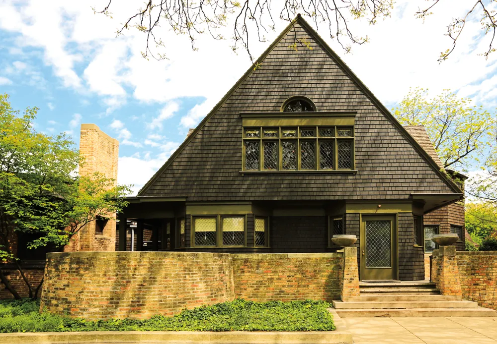 Frank Lloyd Wright Home and Studio. ©Dreamstime.com/Thomas Barrat