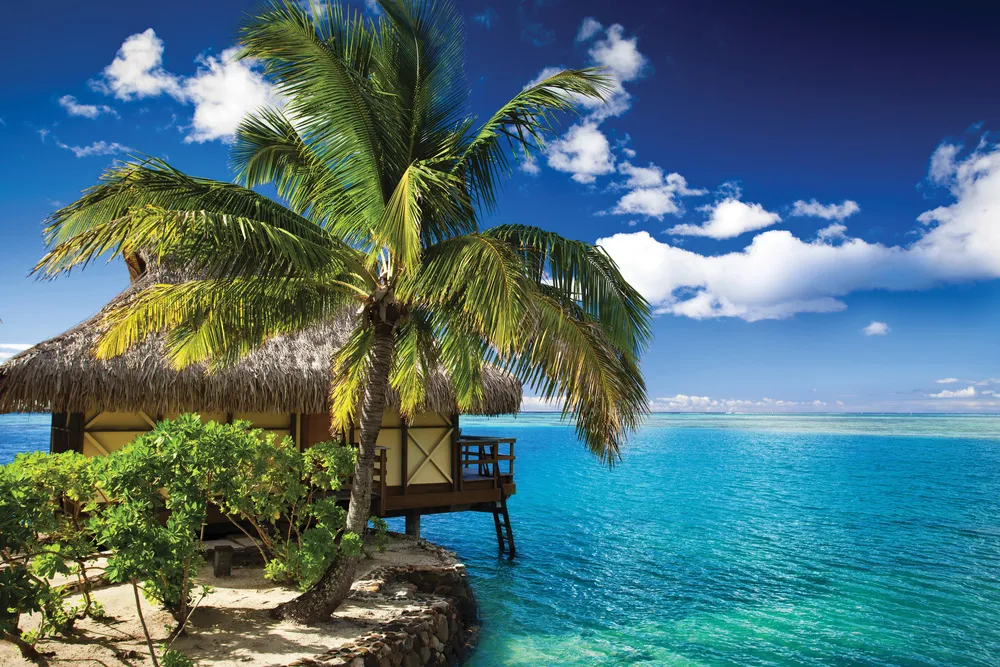 Décor de rêve à Bora Bora, en Polynésie française | © Dreamstime.com/Martin Valigursky    