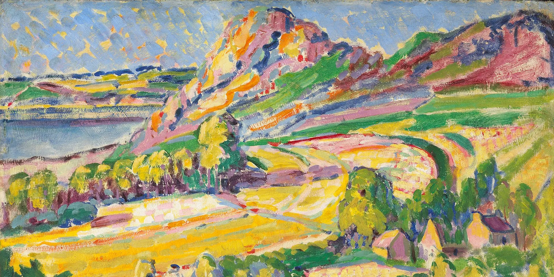 Emily Carr, Autumn in France (detail), 1911. Oil on paperboard, 49 x 65.9 cm. National Gallery of Canada, Ottawa Photo: NGC

