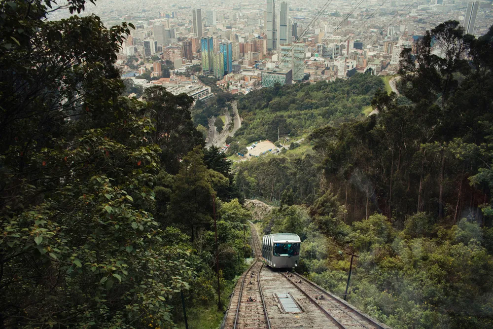 Funiculaire du Cerro de Monserrate, Bogotá, Colombie | © SolStock
