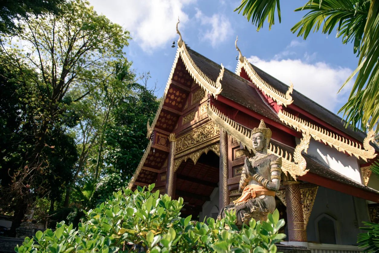 Temple de style Lanna près de Chiang Mai 
© iStock / chpua