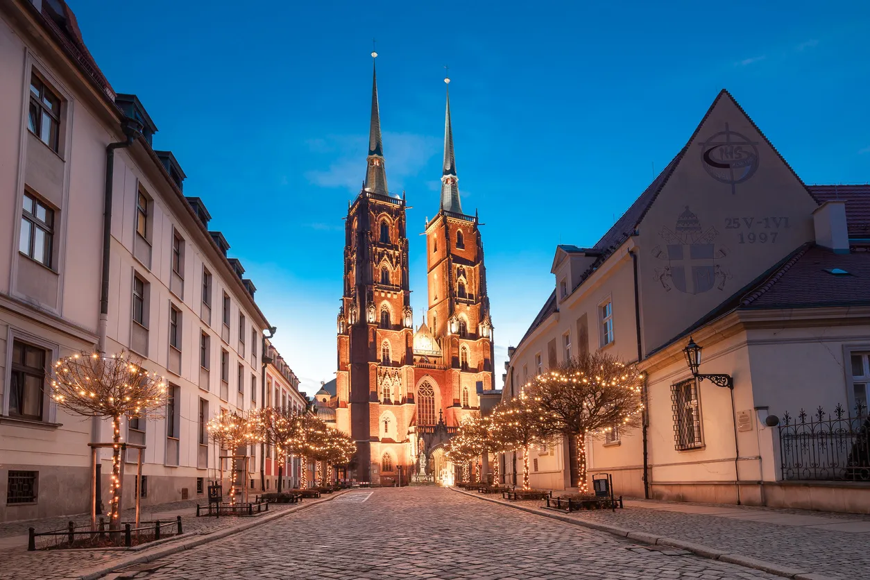 La ville de Wroclaw en Pologne © iStock / karp85