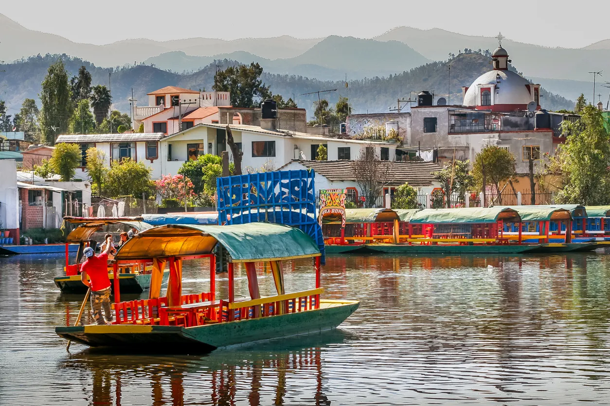 Xochimilco près de la ville de Mexico © iStock / Photo Beto