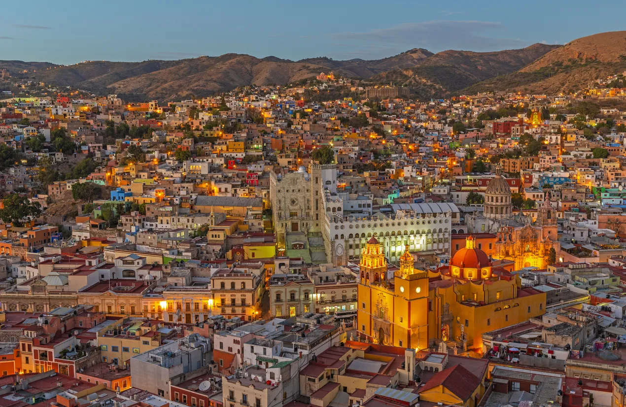 La ville de Guanajuato au Mexique iStock / SL_Photography