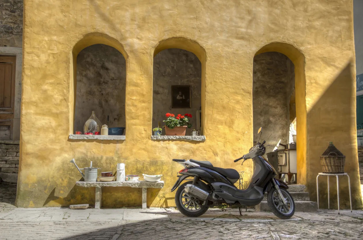 L'Istrie, une merveilleuse région de Croatie à découvrir en moto! Photo © iStock-Bratislav Stefanovic