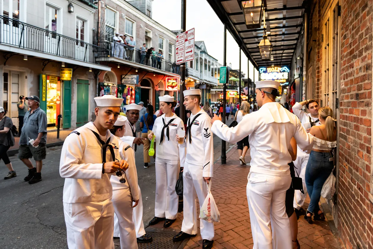 La "Navy Week" à la Nouvelle-Orléans © iStock / ablokhin