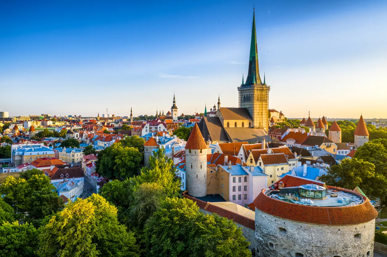 La vieille ville de Tallin, une des riches villes de la ligue hanséatique.  © iStock / Eloi_Omella
