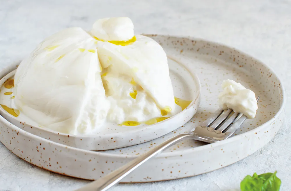 Burrata.
Crédit:	© iStockphoto.com/Karisssa